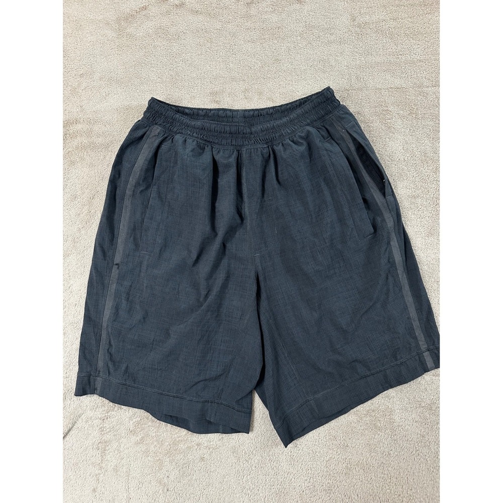 Lululemon Pace Breaker Shorts‎ 9" Lined Men's Small Dark Gray Athletic EUC